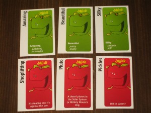 Apples to Apples Cards