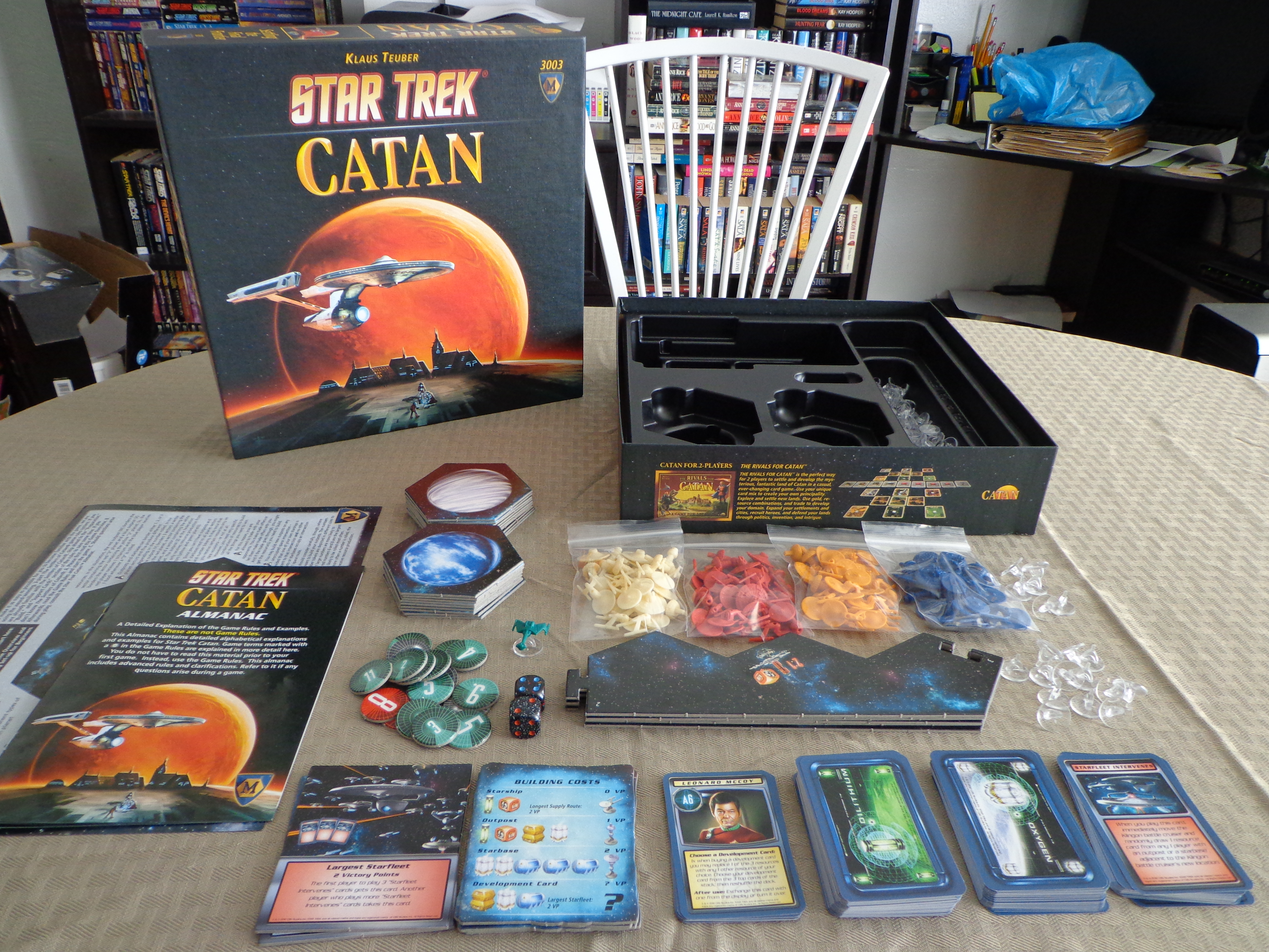 Star Trek Catan Dad's Gaming Addiction