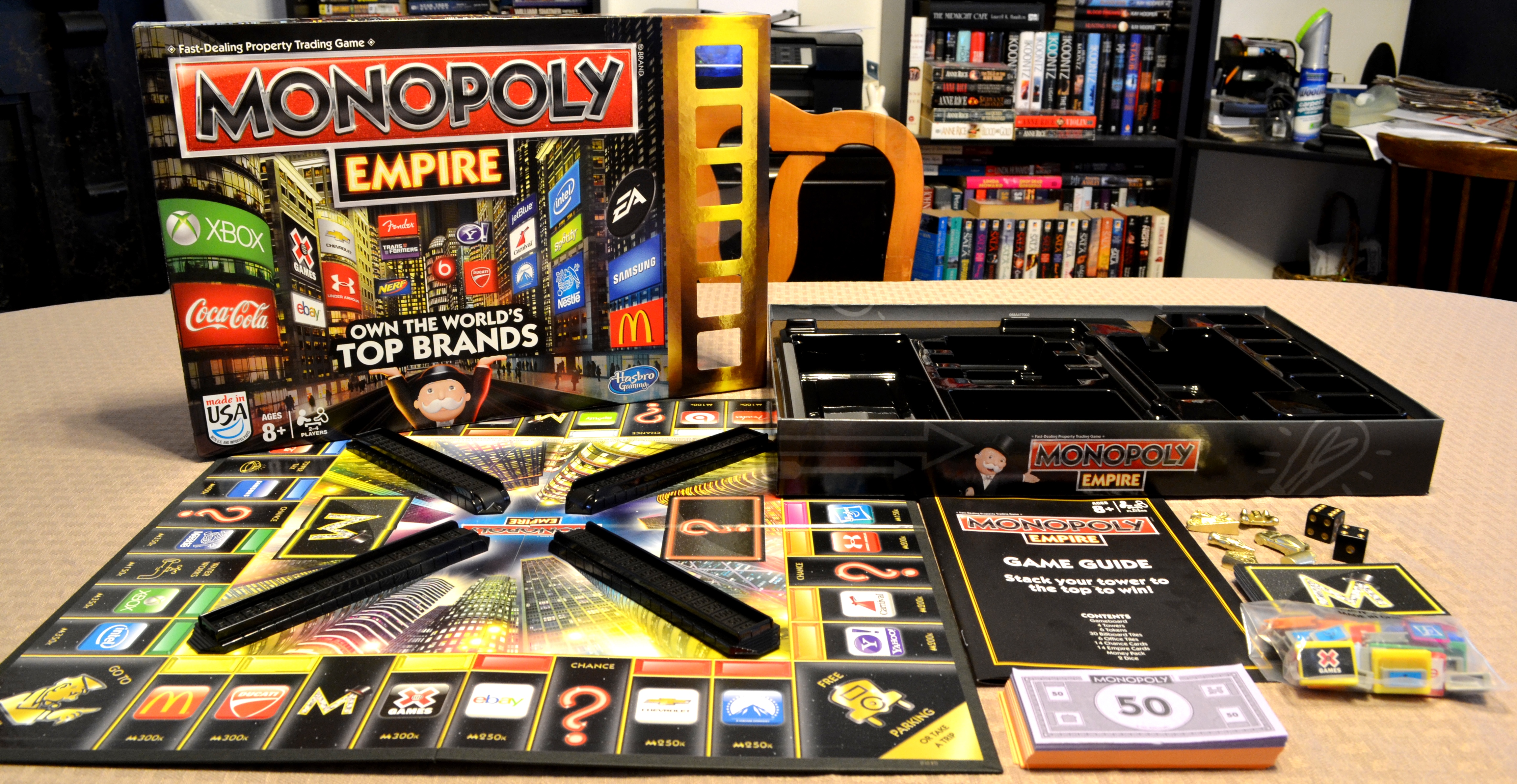 Details about   Monopoly Empire Game Replacement Chance And Empire Cards all 28 stack of money 