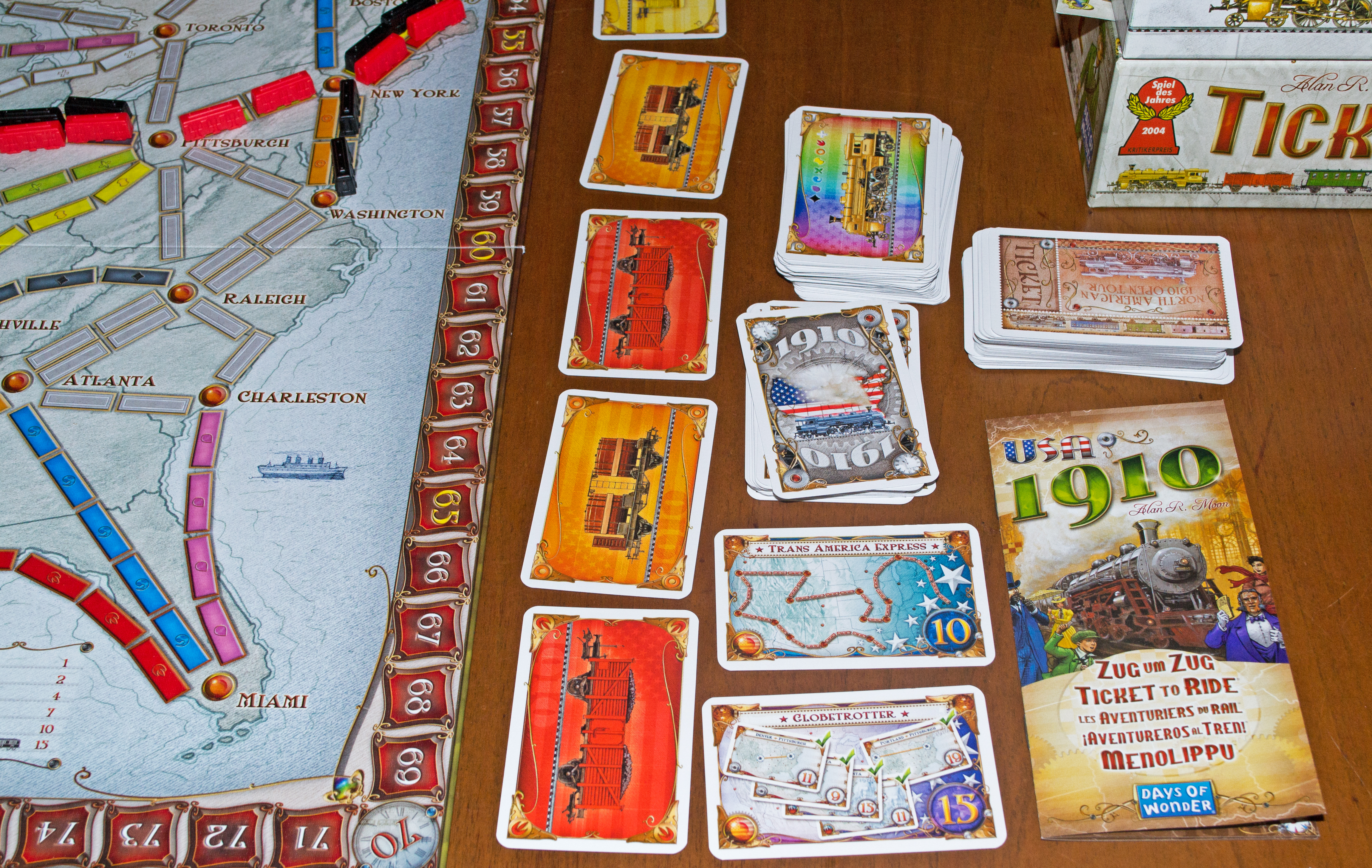 Ticket to Ride: 1910 Dad's Gaming Addiction