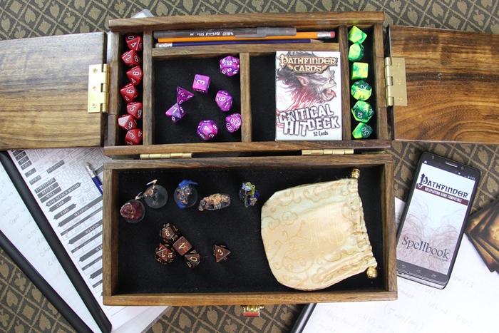 fossil Twisted ris PRESS RELEASE: “The Adventure Case: the Ultimate Tabletop Gaming Accessory”  Seeking Support On Kickstarter Dad's Gaming Addiction