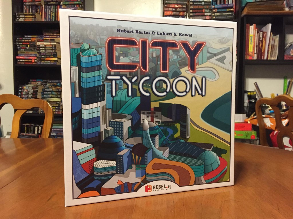 City Tycoon: 2-5 Players, Ages 10+, Average Play Time = 75 Minutes