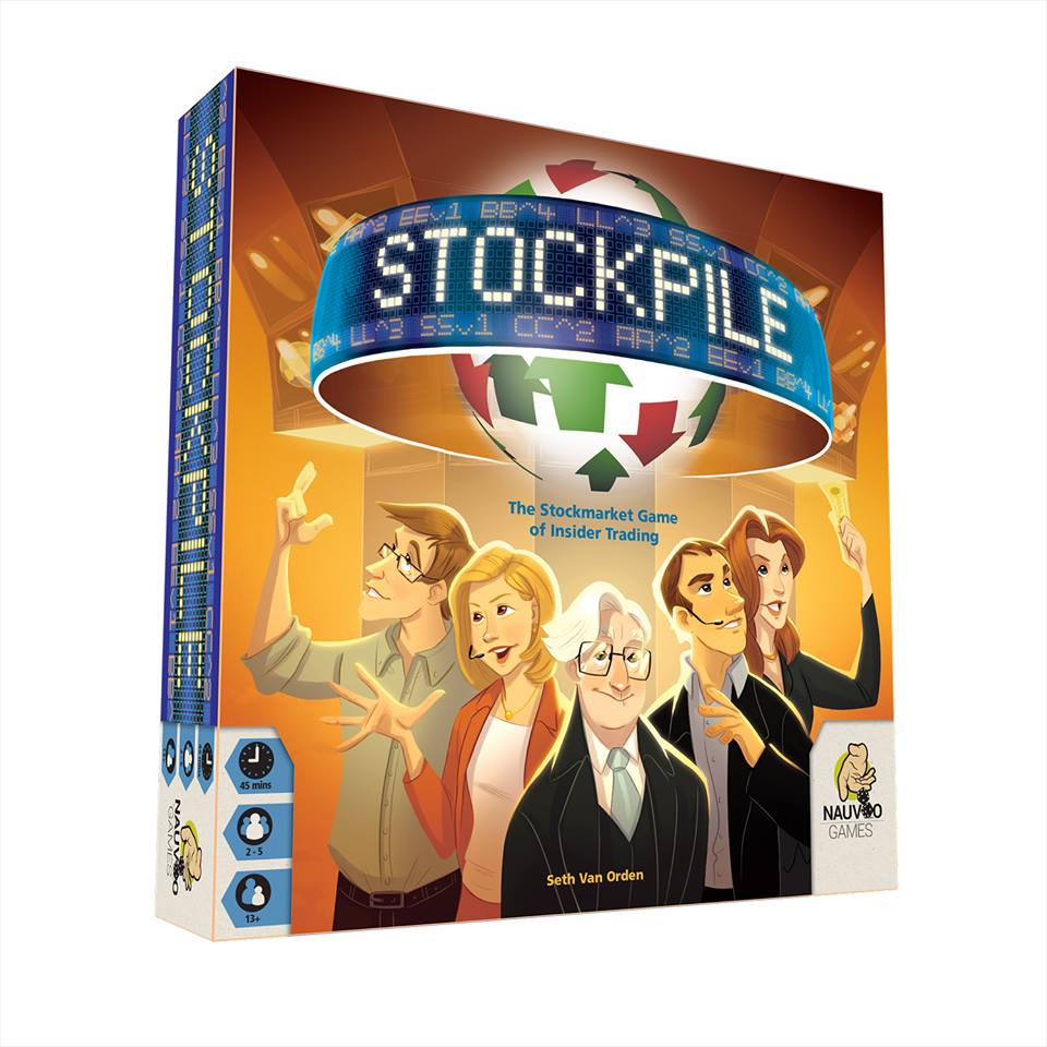 Stockpile: 2-5 Players, Ages 13+, Average Play Time = 45 Minutes