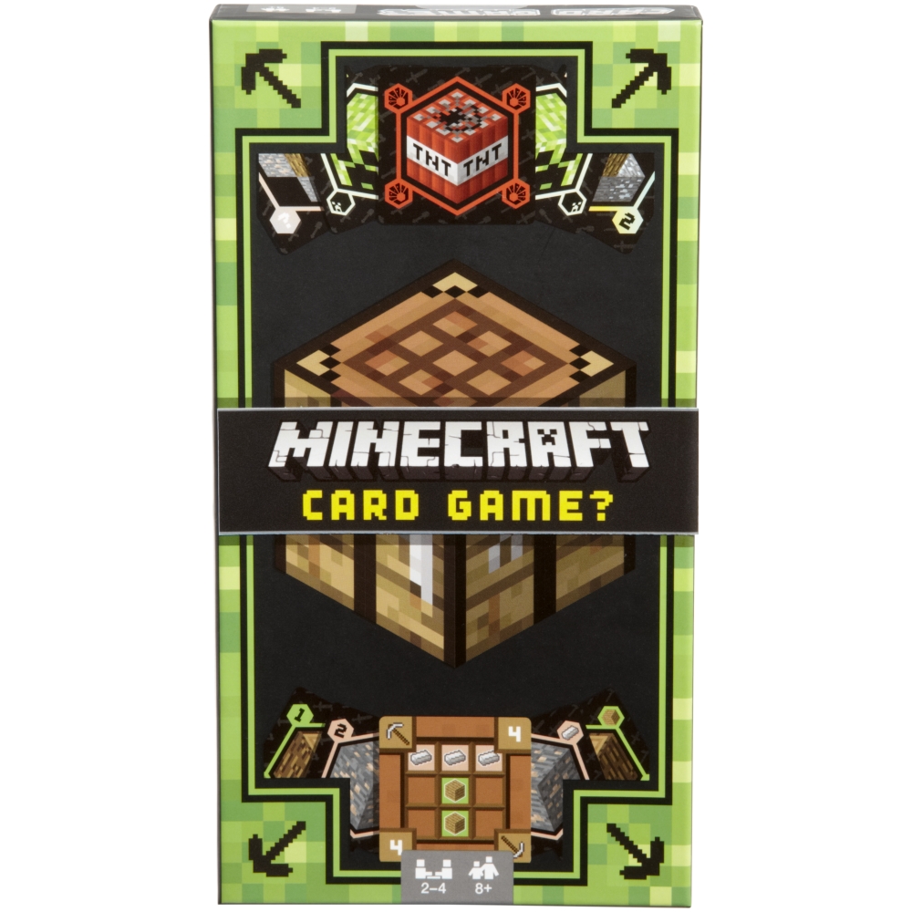 Minecraft Card Game?: 2-4 Players, Ages 8+, Average Play Time = 15-30 Minutes