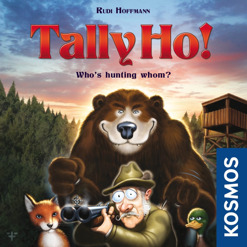 Tally Ho!: 2 Players, Ages 8+, Average Play Time = 20 Minutes