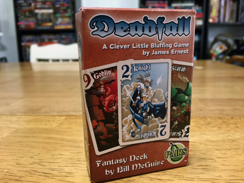 Deadfall: 2-7 Players, Ages 8+, Average Play Time = 30-45 Minutes