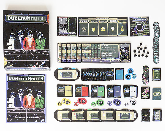 Bureaunauts: 2-6 Players, Ages 14+, Average Play Time = 45 Minutes