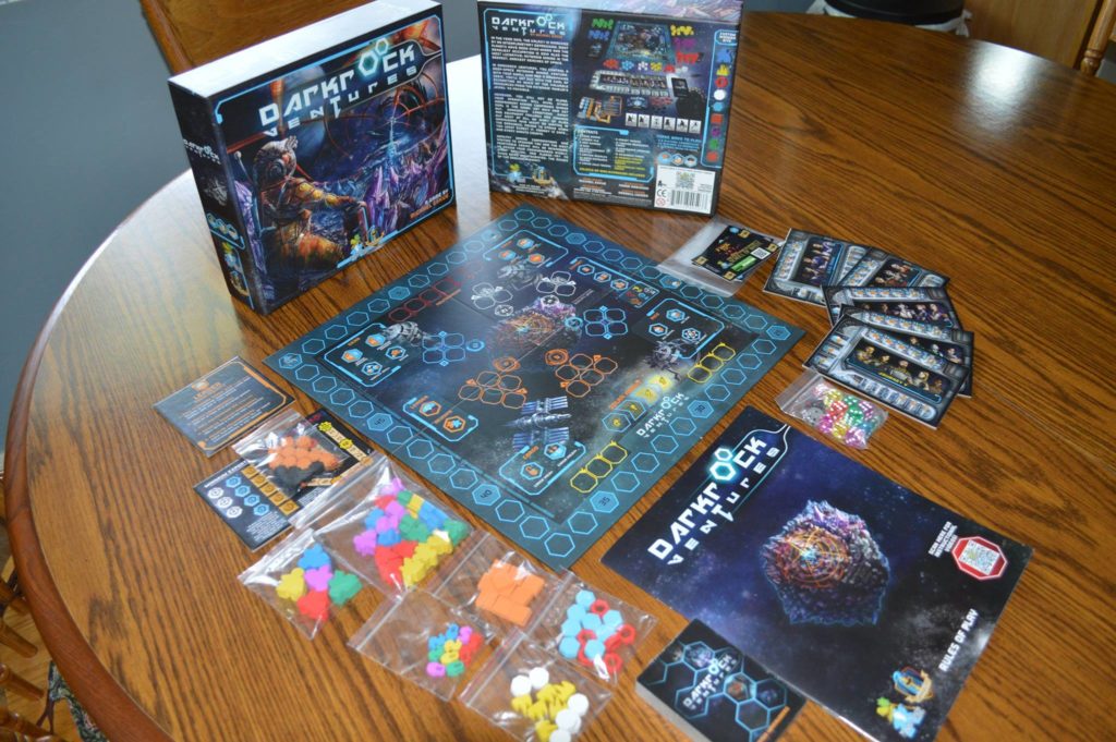 Darkrock Ventures: 1-5 Players, Ages 14+, Average Play Time = 30-45 Minutes