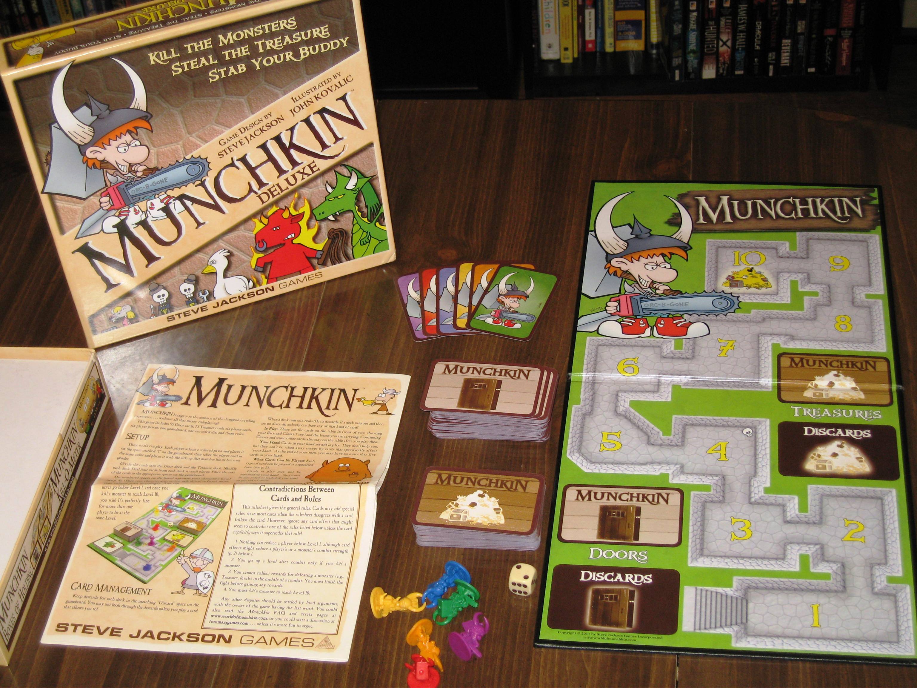 » Munchkin Deluxe Dad's Gaming Addiction